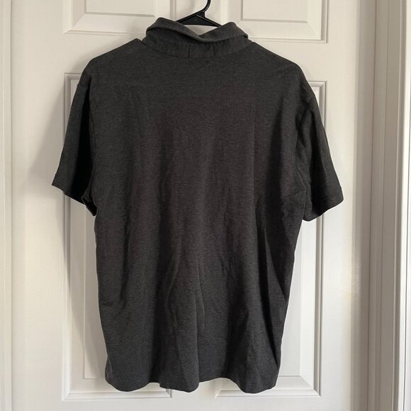 Gray Classic Fit Men's Ralph Lauren Polo Shirt - Picture 2 of 3